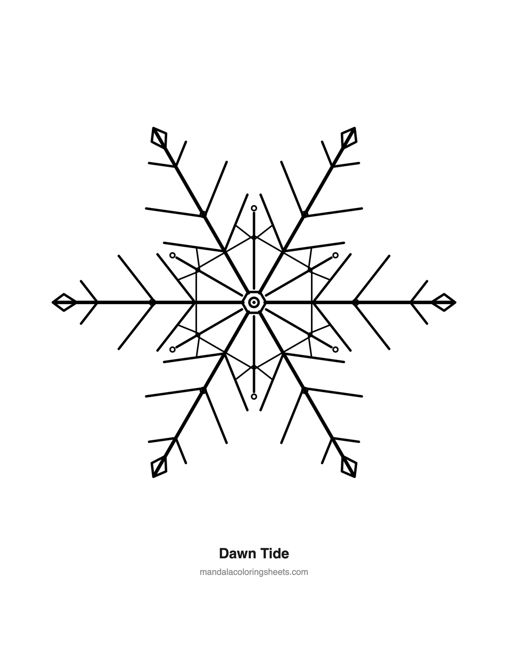 Dawn Tide free printable