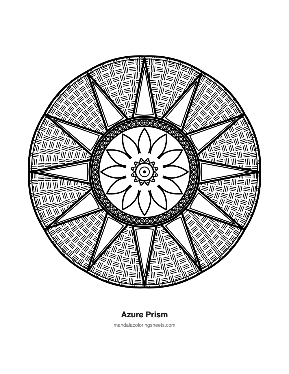 Azure Prism free printable